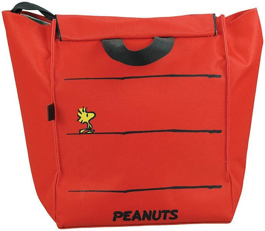 Gim Snoopy - Peanuts Σχολική Ισοθερμική Θήκη Φαγητού Κόκκινη 22x18x26cm