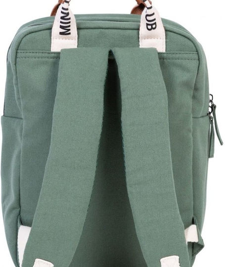 Childhome Schulische Kinder Lunchtasche Rucksack Grünes