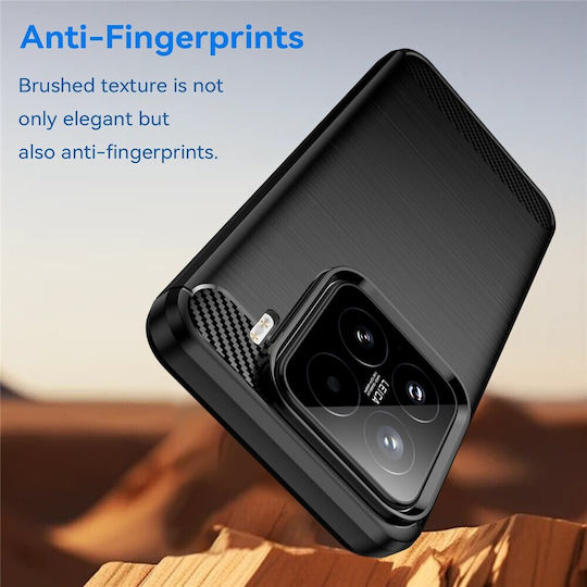 Techsuit Bumper Σιλικόνης / Πλαστικό Μαύρο (Xiaomi 15T Pro)