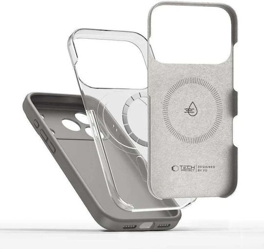 Tech-Protect Back Cover Silicon Gri (iPhone 17 Pro Max)