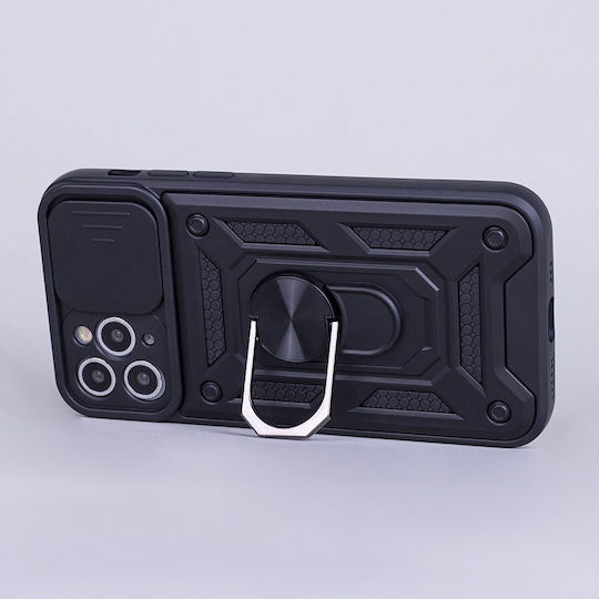 Defender Задна Корица Пластмаса / Силикон Черен (Galaxy S26+)