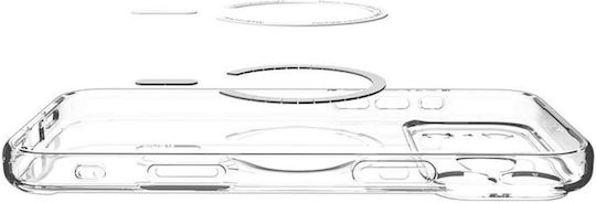 Spigen Ultra Hybrid MagFit Back Cover Πλαστικό / Σιλικόνης Clear Graphite (iPhone 17 Pro)
