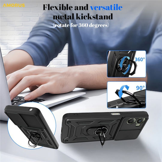 Magnetic Back Cover Albastru (Motorola Moto G06, SKYDDAR INNOVATION)