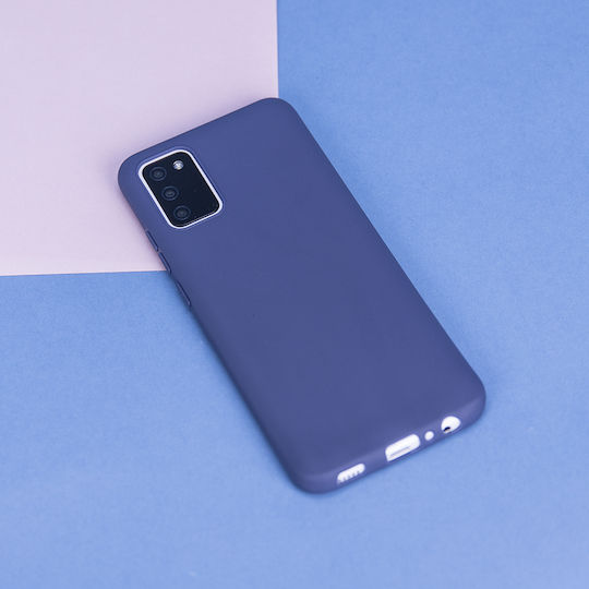 Matt Blue Silicone Back Cover (Honor X5C Plus)
