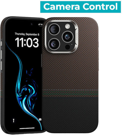 Benks 360 Vollschutz Aramid Fiber / Silikon 0.3mm Braun (iPhone 17 Pro / iPhone 16 Pro)