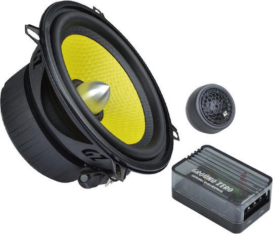 Ground Zero Gztc 130.2x Titanium 13cm Component Car Speaker Set 80w Rms