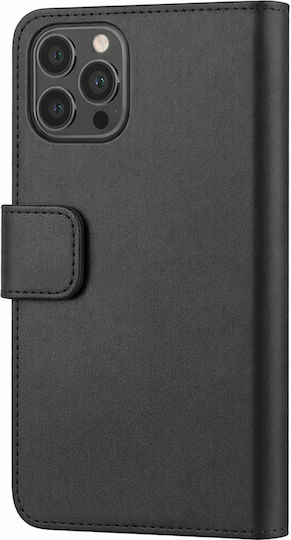 Puro Book Δερματίνης 2mm Μαύρο (iPhone 13 Pro)