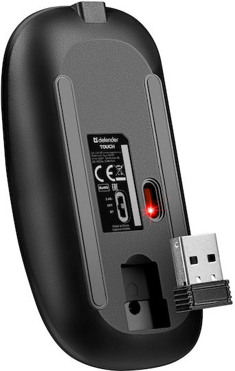 Defender 52997 Безжична Bluetooth Мишка Черна