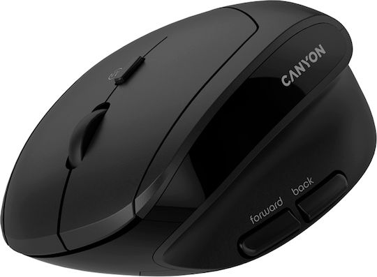 Canyon MW-25 Kabellos Ergonomisch Bluetooth Vertikal Maus Schwarz