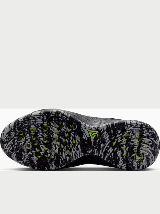 Giannis Freak 8 Etched In Stone Ниски Баскетболни Обувки Черни / Светлосиви / Волт