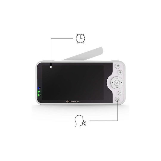 Kinderkraft Nite Eye Glow Monitor Pentru Bebeluși Fără Fir și Audio Bidirecțională