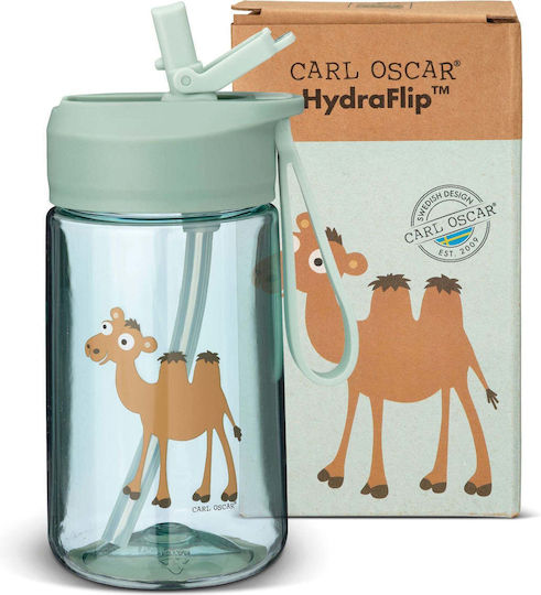Carl Oscar Παιδικό Παγούρι Πράσινο 400ml