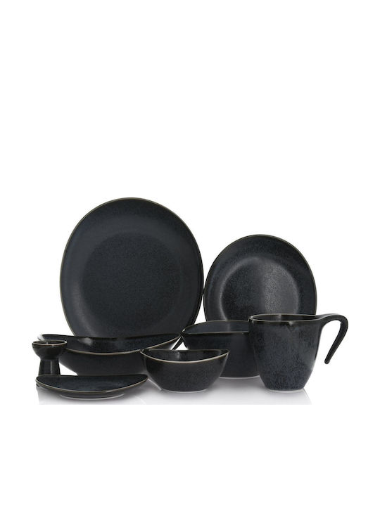 Duka Φλιτζάνι Espresso από Πορσελάνη Μαύρο 60ml