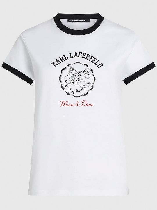Ikon Choupette Women's T-shirt White