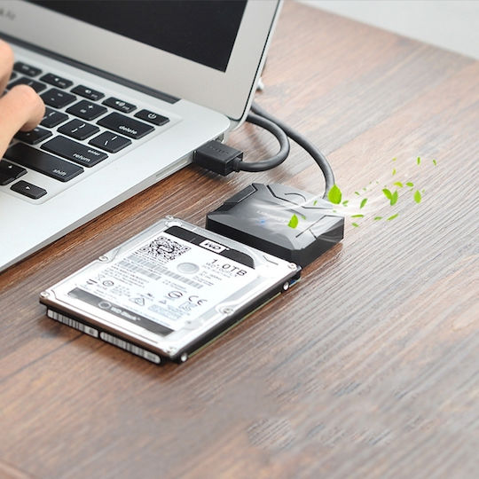 Ugreen CR108/20611 Αντάπτορας SATA to USB 3.0 5Gbps Data Transfer HDD SSD Χωρίς Τροφοδοτικό Μαύρο