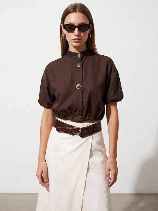 Women's Brown Blouse