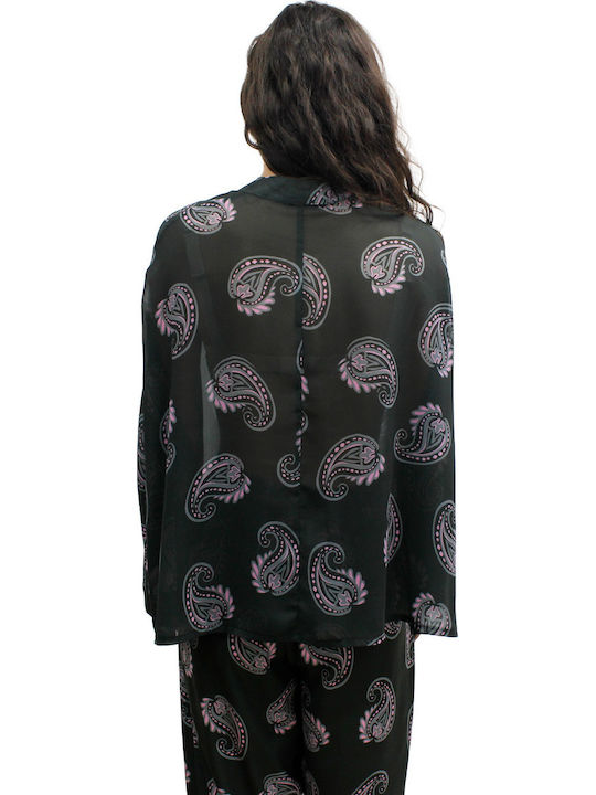 Long Sleeve Women's Shirt Dark Green