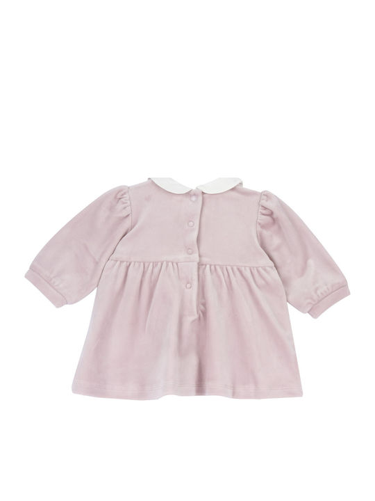 Girls Long Sleeve Dress Pink 102693-015-6-9M