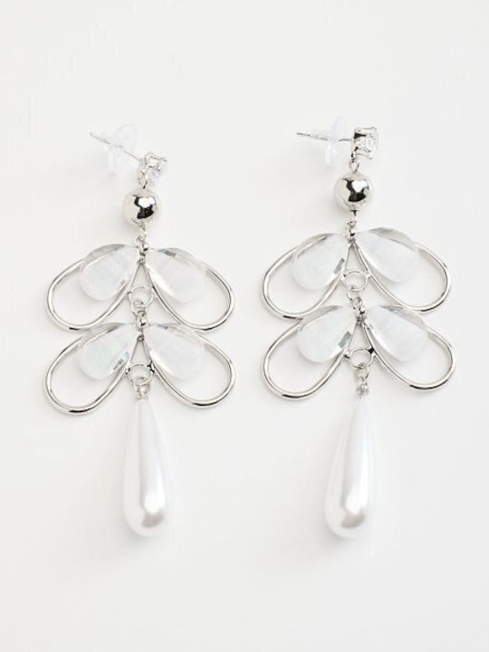 Desiree Silver Dangle Earrings Desiree Silver Dangle Earrings