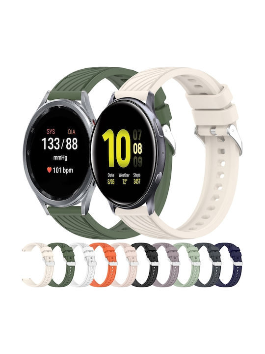 Gummi-Armband Rosa 46mm