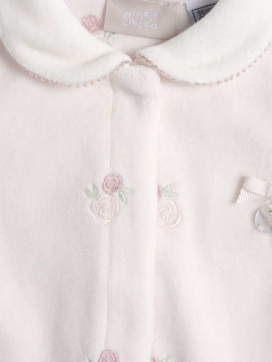 Chicco Rosa Baby-Strampler 102689-011-3-6M