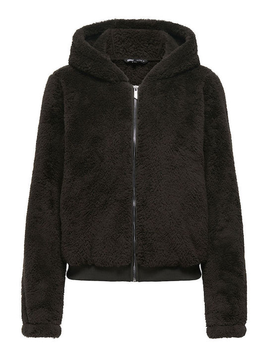 Kurze Damen Strickjacke Chocolate Torte