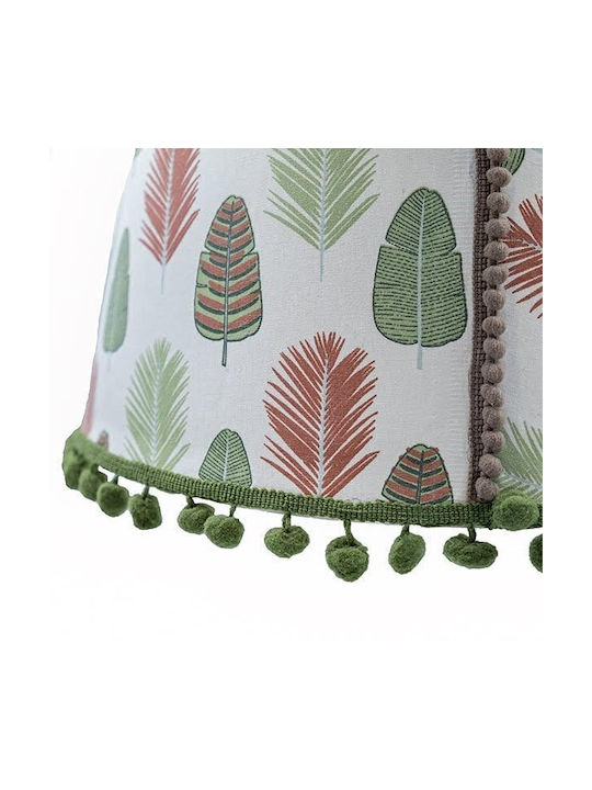 Green Pendant Ceiling Light with E27 Socket 35x25x20cm