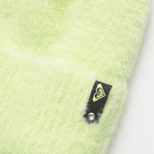 Peace Polly Pom Pom Beanie Frauen Fleece Wendbarer Strickmütze in Grün