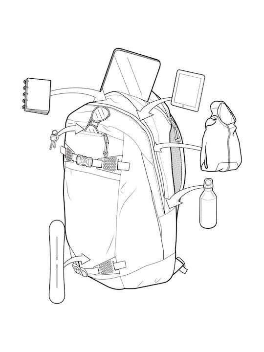 Burton Day Hiker 30lt Γκρι