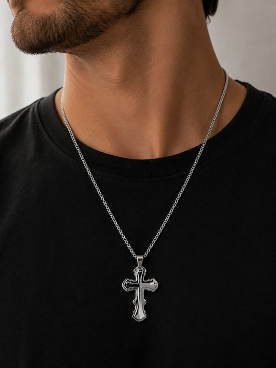 Ghetto Männlicher Kreuz mit Kette Ghetto Männlicher Kreuz mit Kette