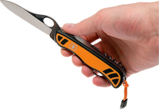 Victorinox Hunter Xt Grip Swiss Army Knife Keychain 6 Tools Orange