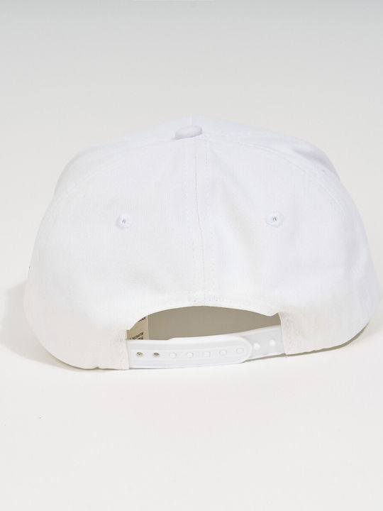 Admiral Kids' Hat Jockey Fabric White