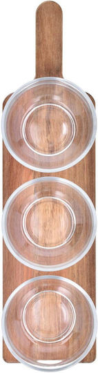 Duka Glas Dessert Turm Ständer & Tabletts mit Basis Braune