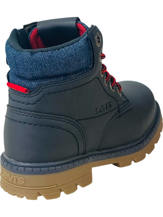 Forrest Kinderstiefel mit Schnürsenkeln Blau