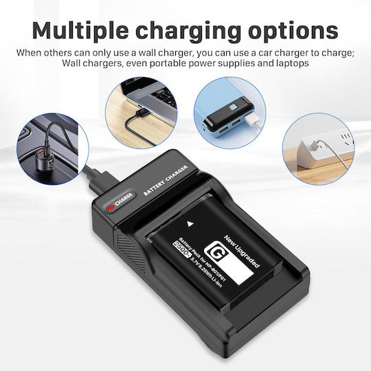 Set 2 Baterii Huaeng Np-bg1 Np-fg1 2500 Mah Încărcător Usb Baterii Compatibil Sony Cyber-shot Dsc-hx5v Hx9v Hx10v Hx20v Hx30v Dsc-h3 H7 H10 H20 H70 H90 W120 W150 W220 Baterii De Înlocuire Pentru Cameră