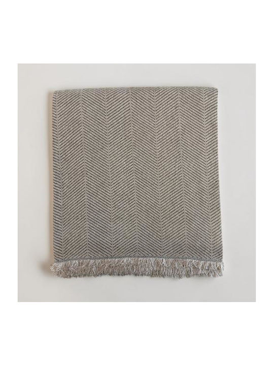 Linea Home Cod Σετ Ριχτάρια 3τμχ Chenille Κρεμ