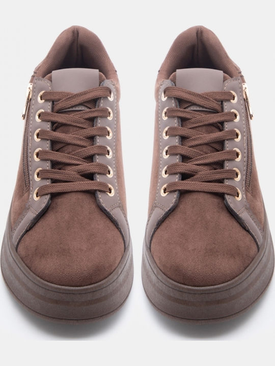 Women's Flatforms Sneakers Dark Brown