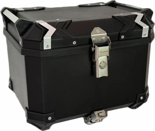 X-Land S Motorcycle Top Case Aluminum 45lt Black