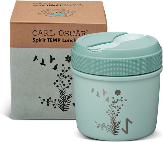 Carl Oscar Carl Oscar Baby- und Kinder-Essgeschirr aus Kunststoff Grünes 3er-Set