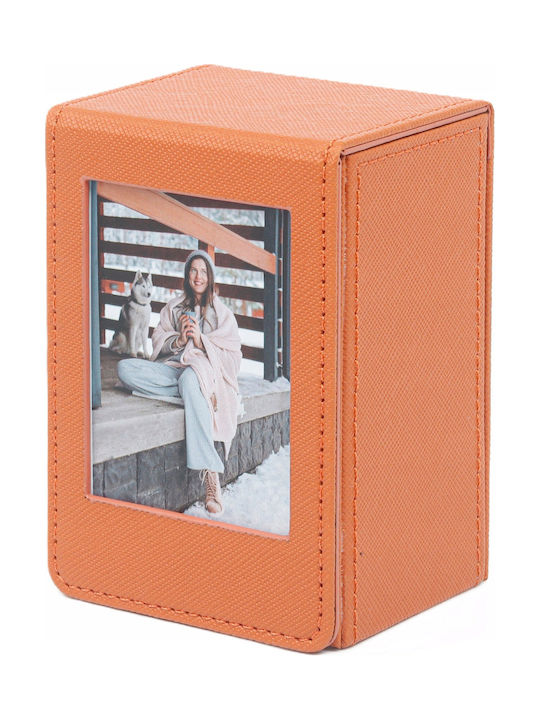 Loveinstant Plastic Photo Frame With Brown Frame