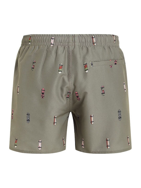 Protest Beachshort Детски бански Плувни шорти Artichoke Green