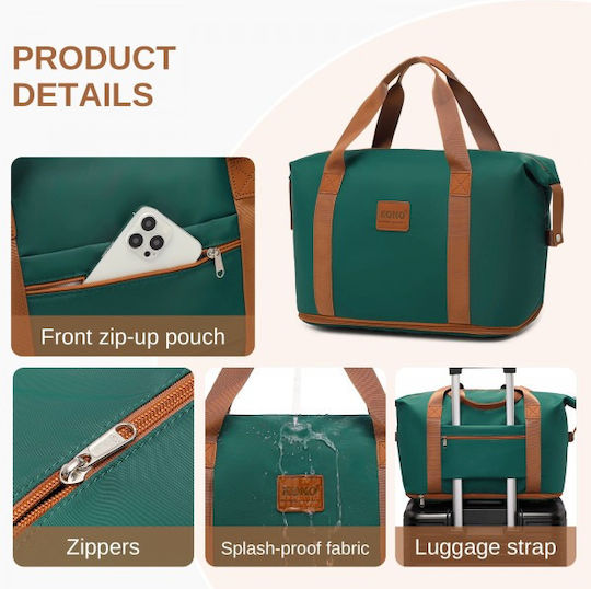 Miss Lulu Set Sack Voyage Green Fabric