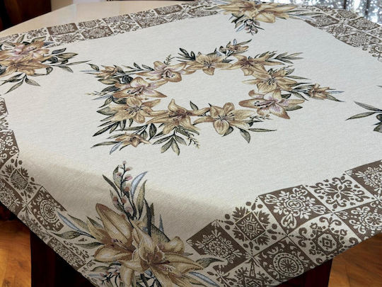 Linea Home Σετ 5τμχ Τραπεζομάντηλο Μωβ 140x140εκ. Linea Home Σετ 5τμχ Τραπεζομάντηλο Μωβ 140x140εκ.