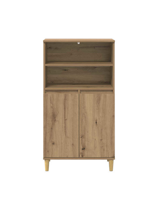 Highboard Artisan Ντουλάπι Σαλονιού από Μοριοσανίδα Δρυς 60x36x110cm