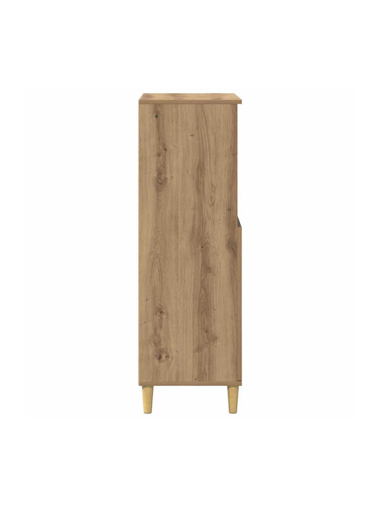 Highboard Artisan Ντουλάπι Σαλονιού από Μοριοσανίδα Δρυς 60x36x110cm
