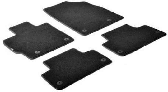 Lampa Set of Front and Rear Mats 4pcs for Mazda CX-7 2013+ Black