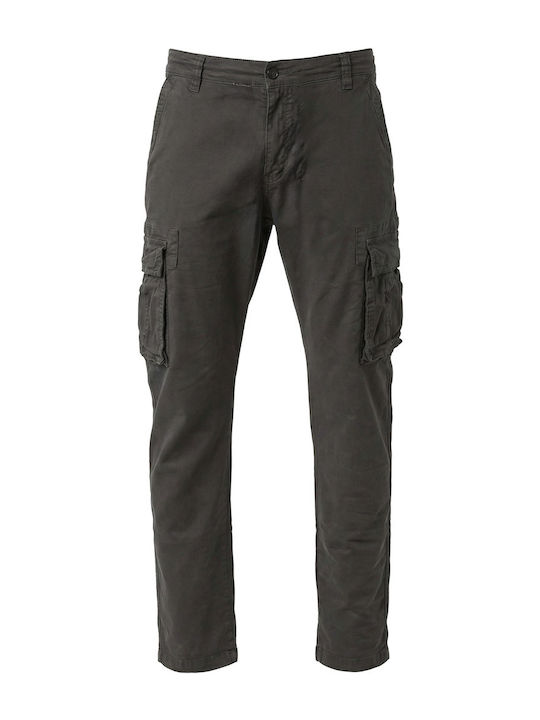 Men's Cargo Trousers Regular Fit Grey