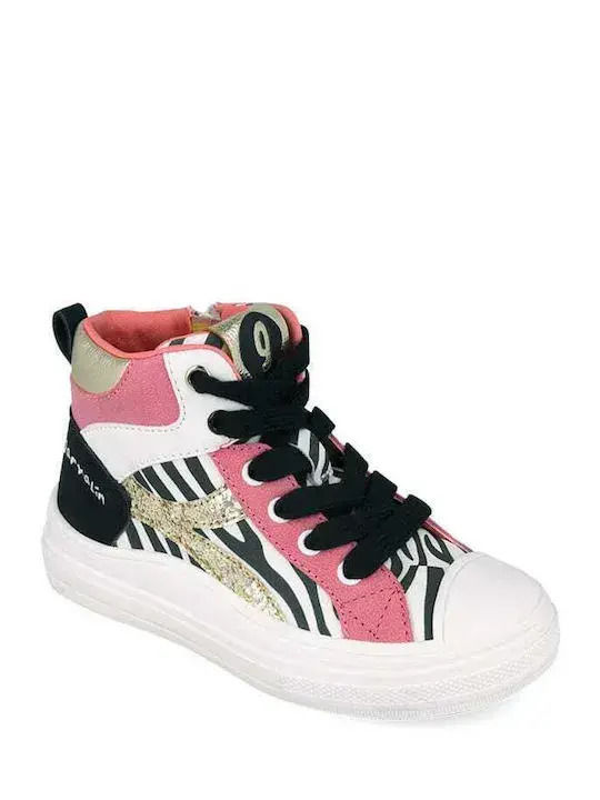 Kids White Ankle Boots