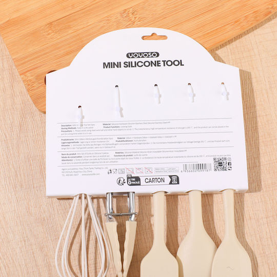 Cooking Utensil Set Made of Silicone 5 Pieces