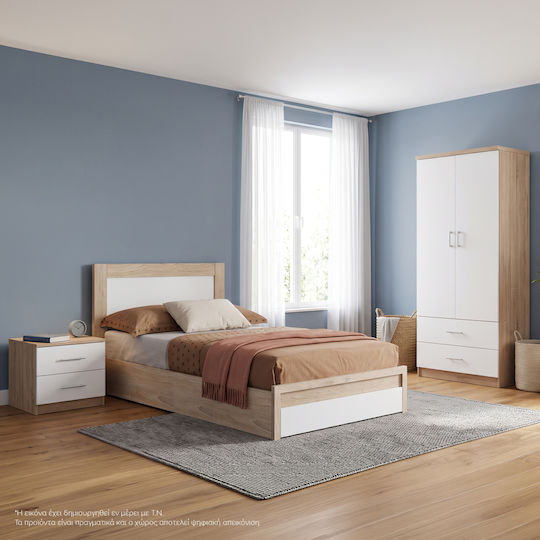 HomeMarkt Studentenmöbel-Set Schlafzimmer 4 Stück HM11212